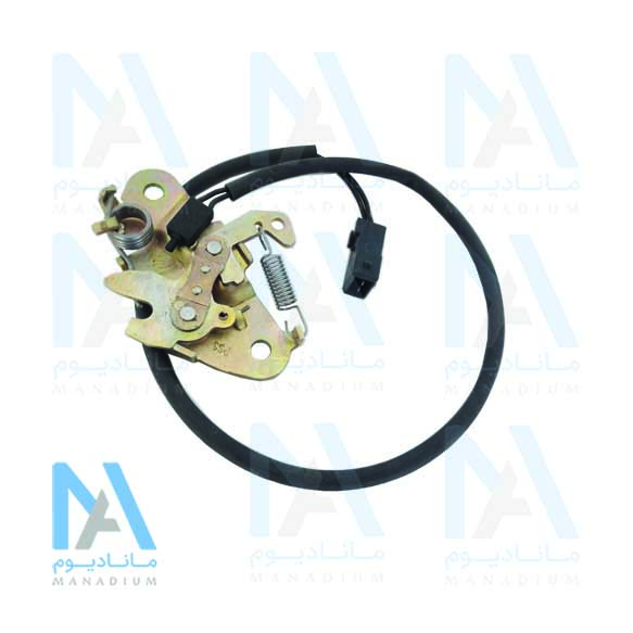 قفل کاپوت سمند با کلید لادری گرید A کارمان پارت K.P.C